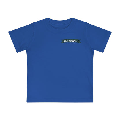 Vintage Lake Wawasee Unisex Baby Short Sleeve T-Shirt