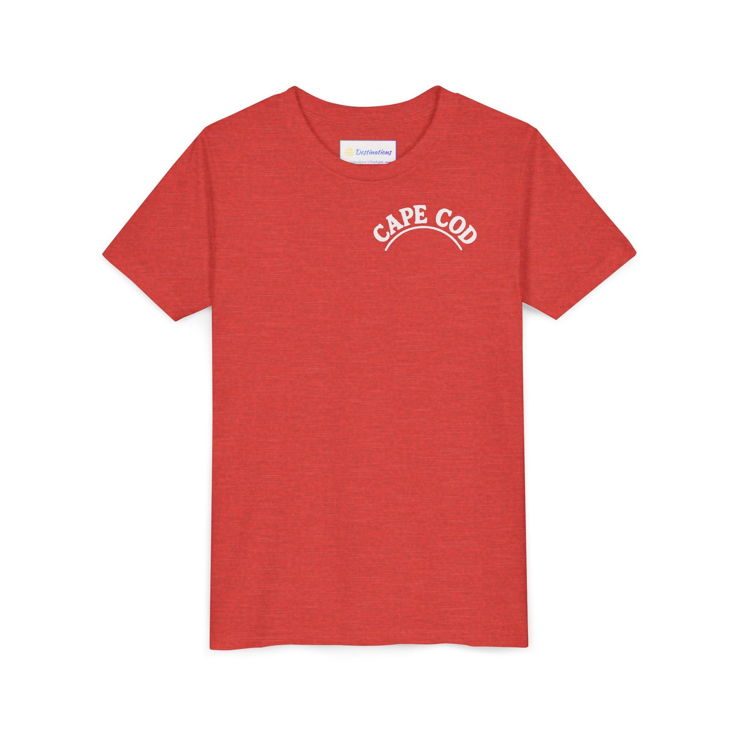 Rustic Cape Cod Unisex Youth Short Sleeve Tee