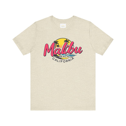 Retro Malibu Unisex Jersey Short Sleeve Tee