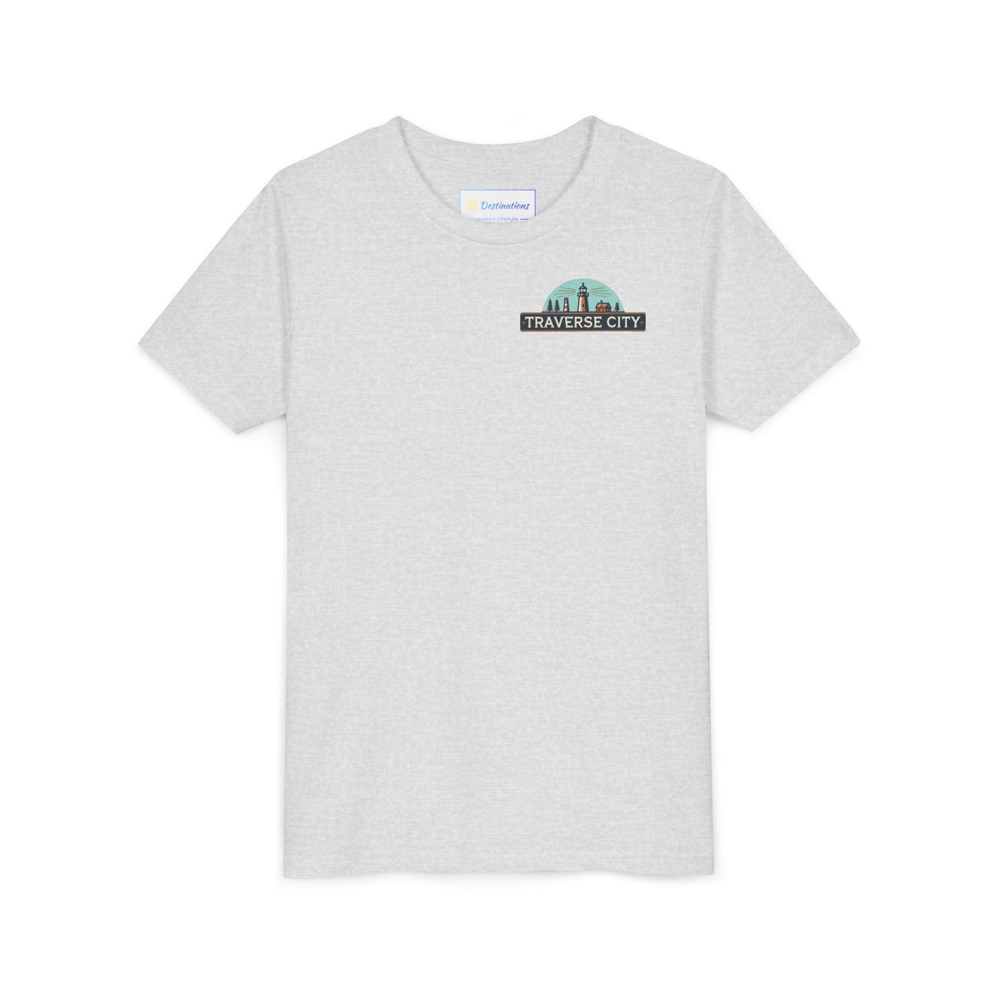 Vintage Traverse City Unisex Youth Short Sleeve Tee