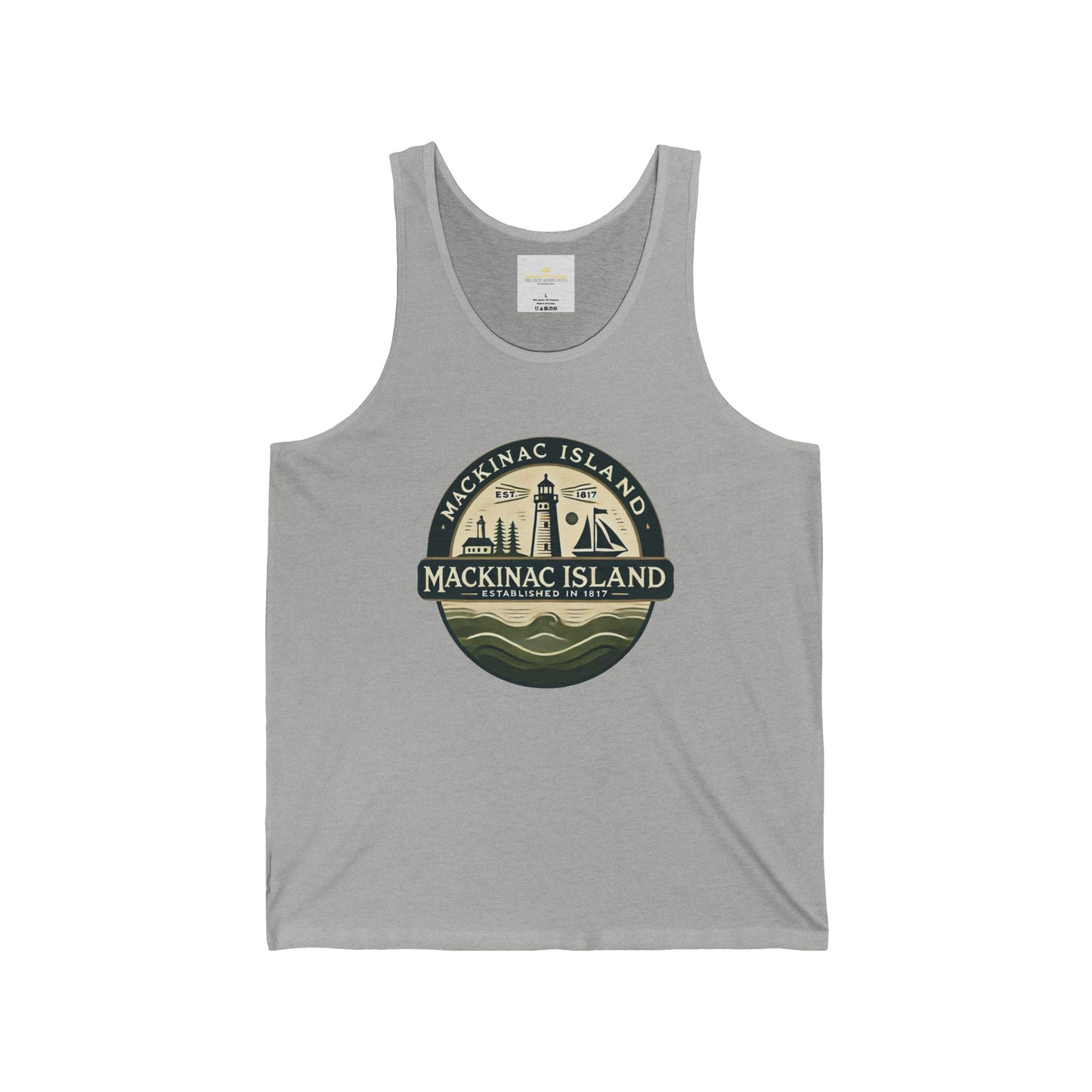 Vintage Mackinac Island Unisex Jersey Tank