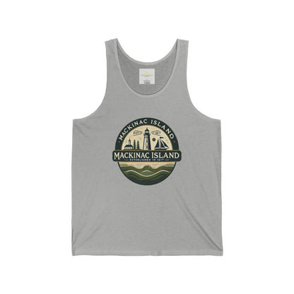 Vintage Mackinac Island Unisex Jersey Tank