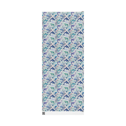 Dolphin Print Wrapping Paper