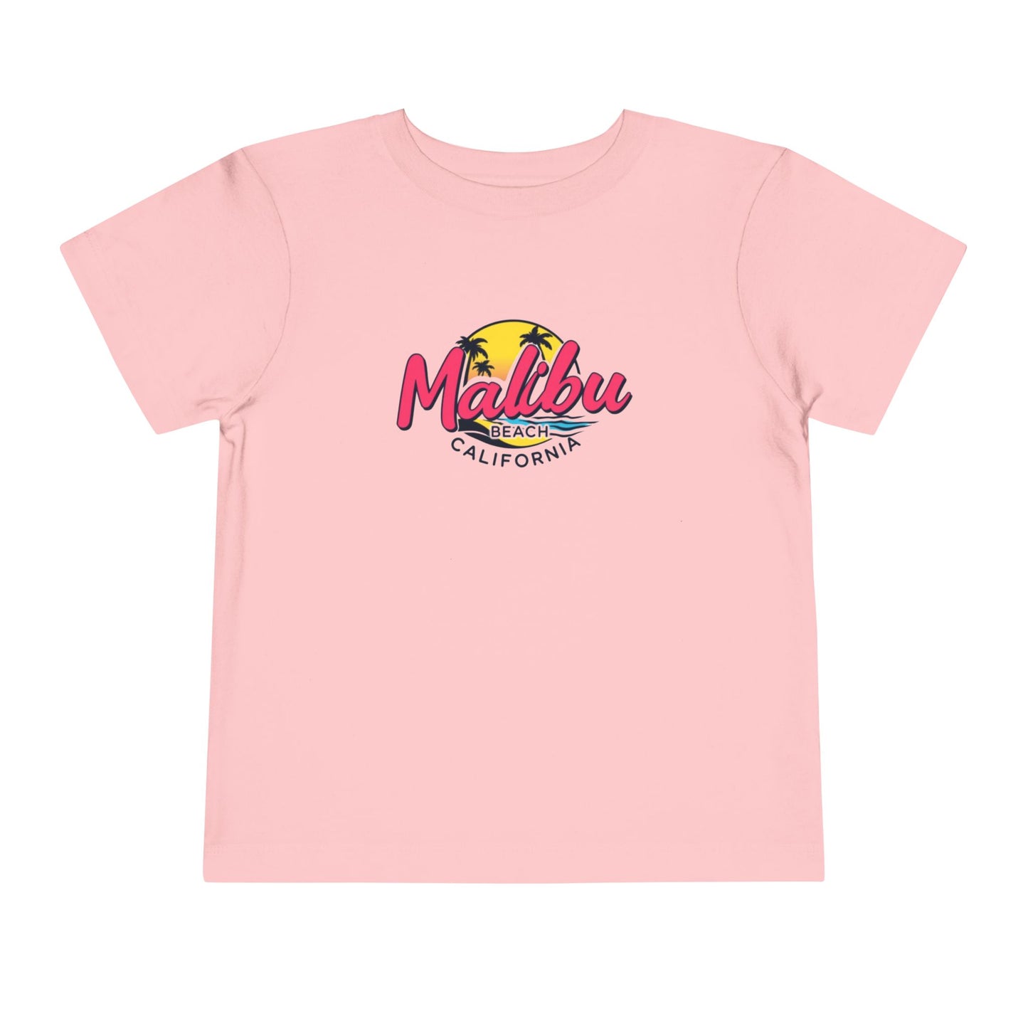 Retro Malibu Unisex Toddler Short Sleeve Tee