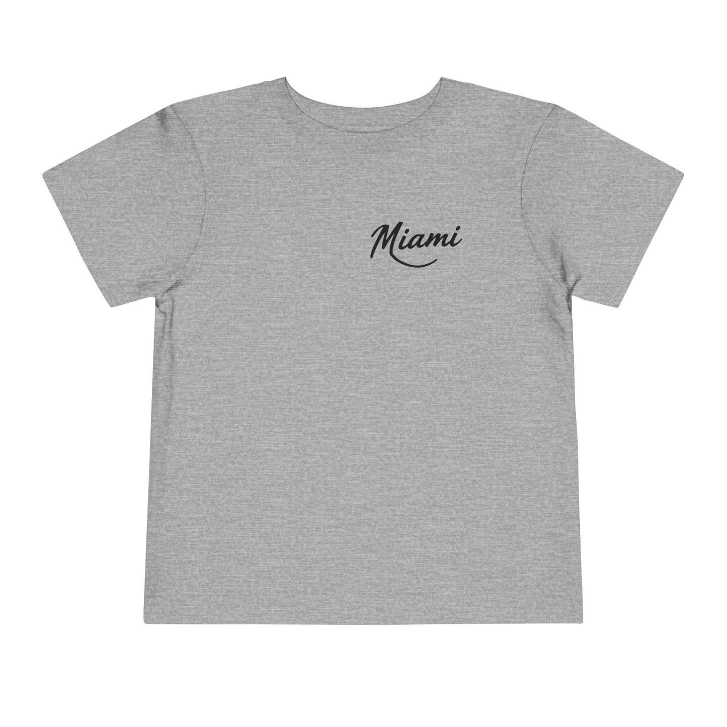 Retro Miami Unisex Toddler Short Sleeve Tee