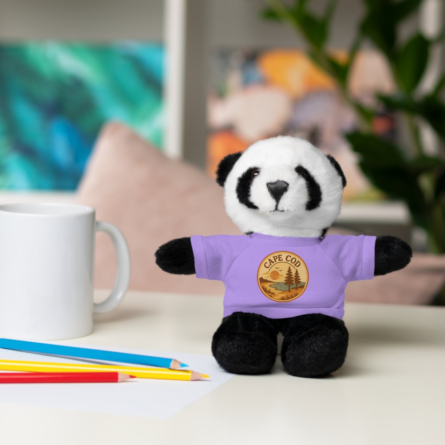 Rustic Cape Cod Stuffed Animals with Tee