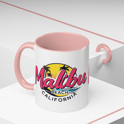 Retro Malibu Accent Coffee Mug