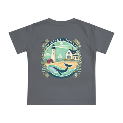Vintage Martha's Vineyard Unisex Baby Short Sleeve T-Shirt
