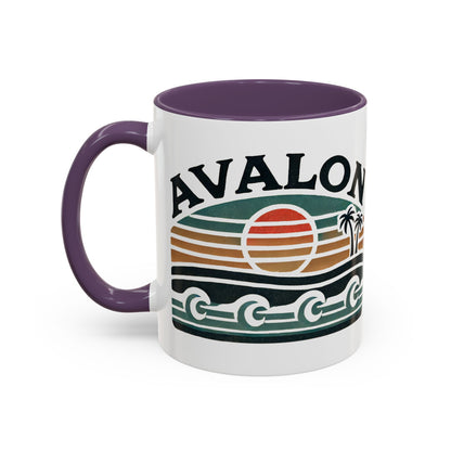 Retro Avalon Accent Coffee Mug