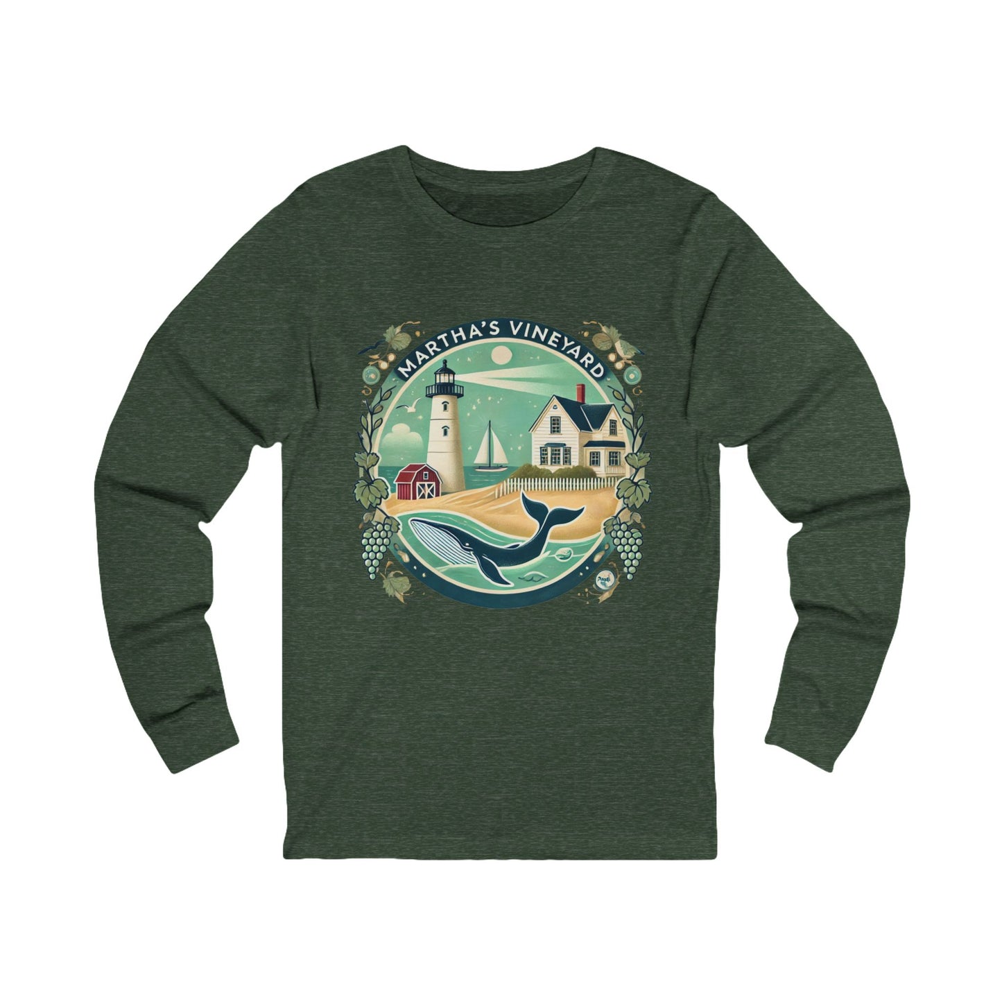 Vintage Martha's Vineyard Unisex Jersey Long Sleeve Tee