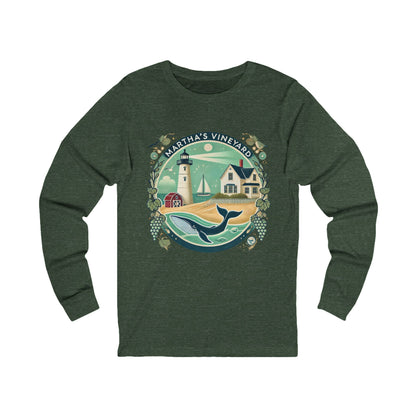 Vintage Martha's Vineyard Unisex Jersey Long Sleeve Tee