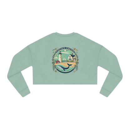 Vintage Martha's Vineyard Women's Cropped Sweatshirt