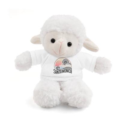 Vibrant Santa Monica Stuffed Animals with Tee
