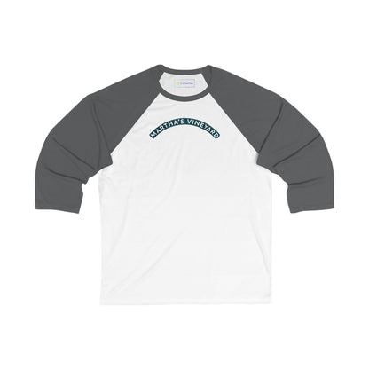 Vintage Martha's Vineyard Men's 3/4 Sleeve Baseball Tee