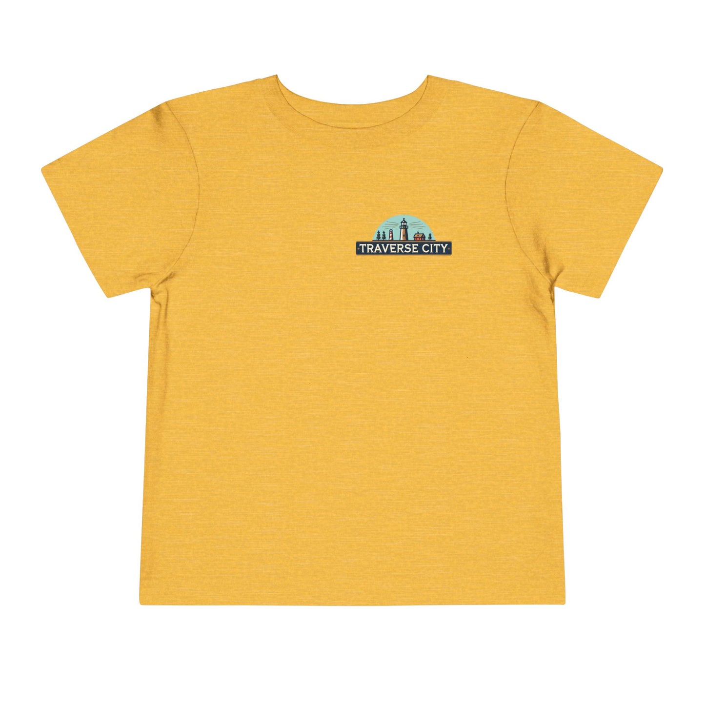 Vintage Traverse City Unisex Toddler Short Sleeve Tee