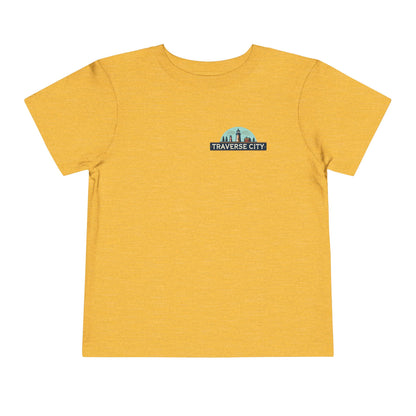 Vintage Traverse City Unisex Toddler Short Sleeve Tee
