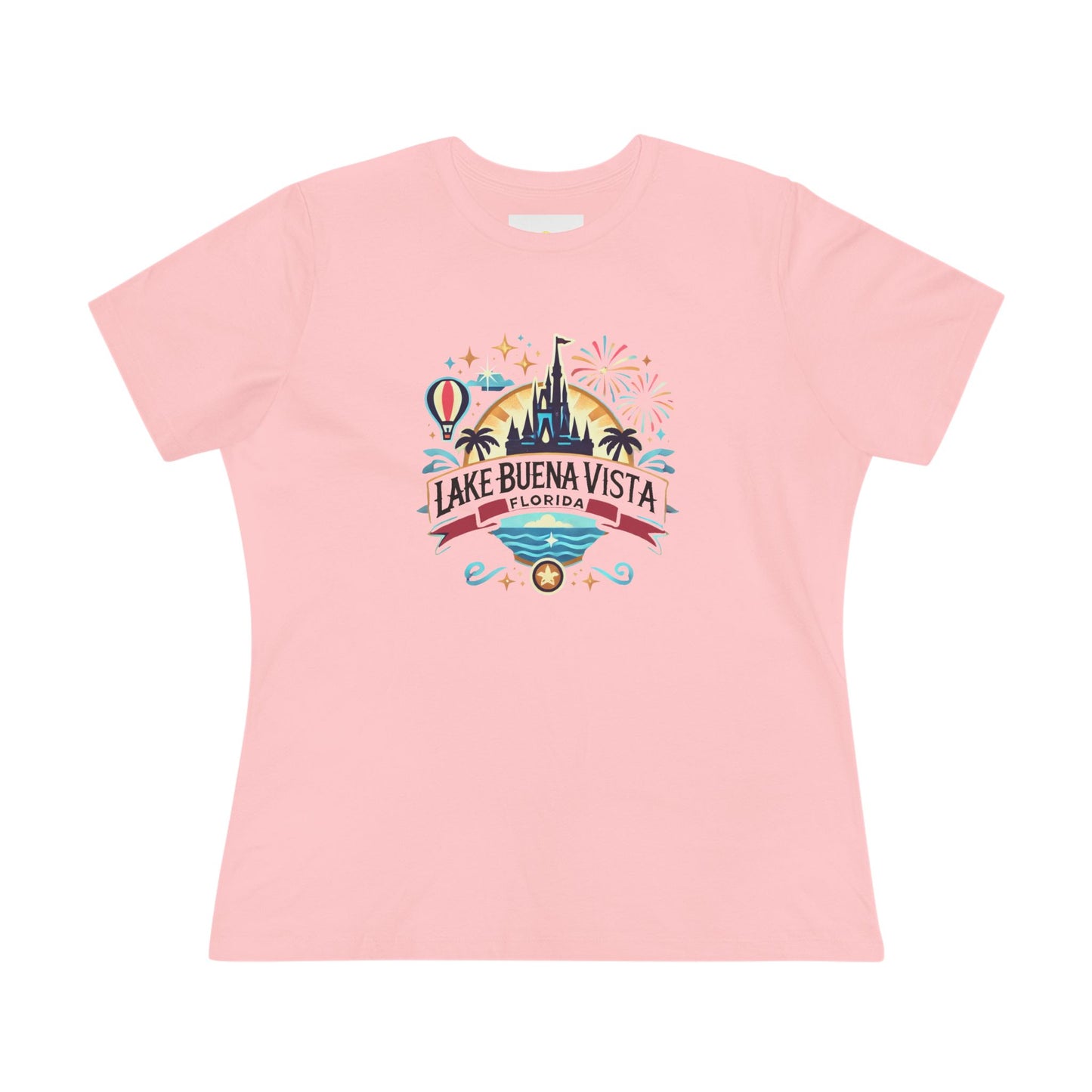 Adventurous Lake Buena Vista Women's Cotton Tee