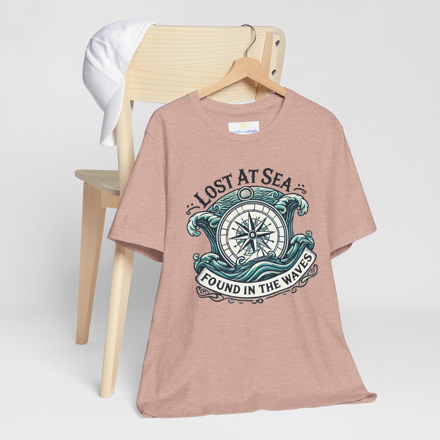 Lost at Sea, Found in the Waves Short Sleeve Tee