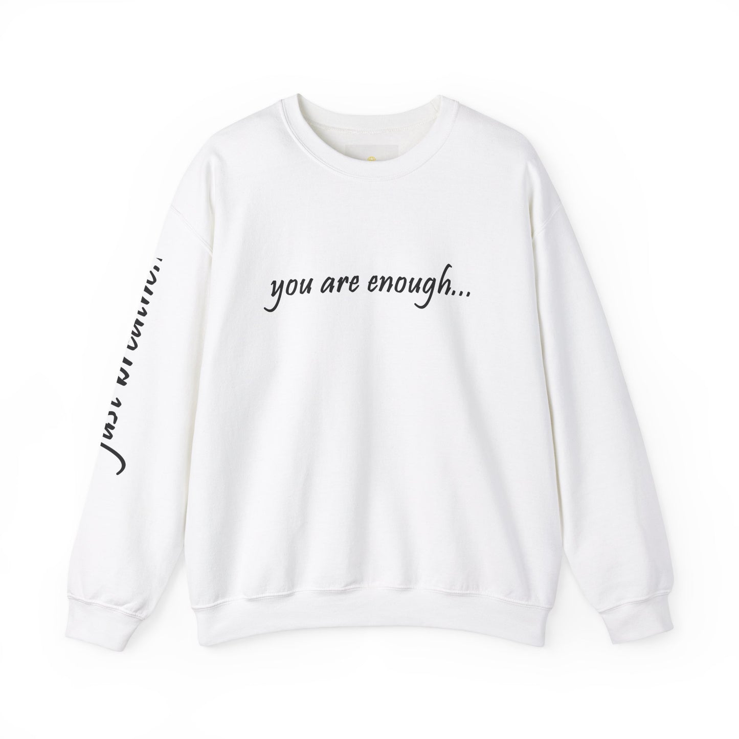 You Are Enough - Mental Health Awareness Heavy Blend Crewneck Sweatshirt