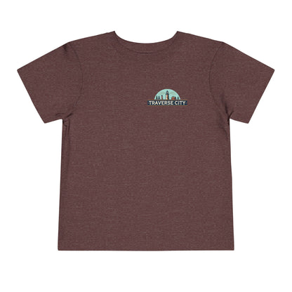 Vintage Traverse City Unisex Toddler Short Sleeve Tee