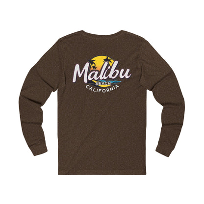 Retro Malibu Unisex Jersey Long Sleeve Tee