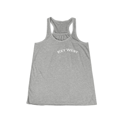 Vibrant Key West Women's Flowy Racerback Tank