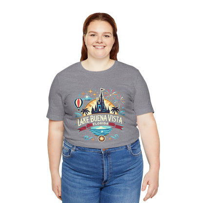 Adventurous Lake Buena Vista Unisex Jersey Short Sleeve Tee