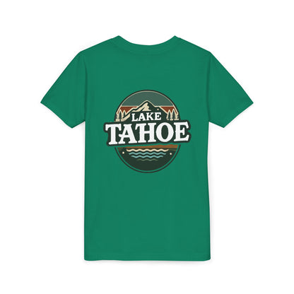 Vintage Lake Tahoe Unisex Youth Short Sleeve Tee