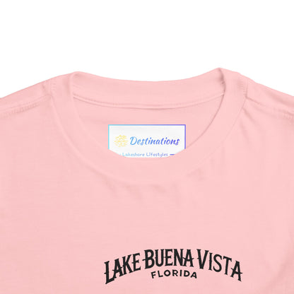Adventurous Lake Buena Vista Unisex Toddler Short Sleeve Tee