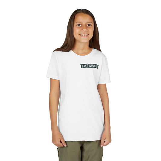 Vintage Lake Wawasee Unisex Youth Short Sleeve Tee