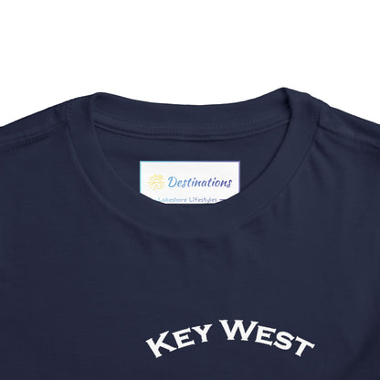 Vibrant Key West Unisex Toddler Short Sleeve Tee