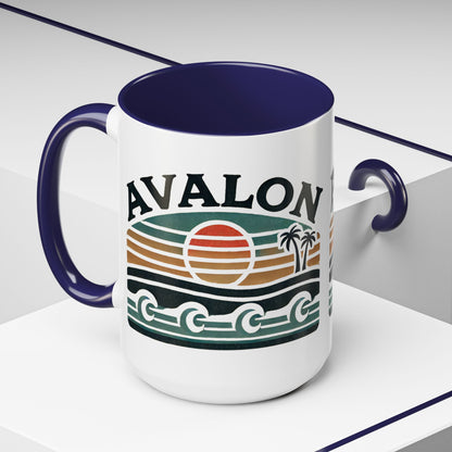 Retro Avalon Accent Coffee Mug