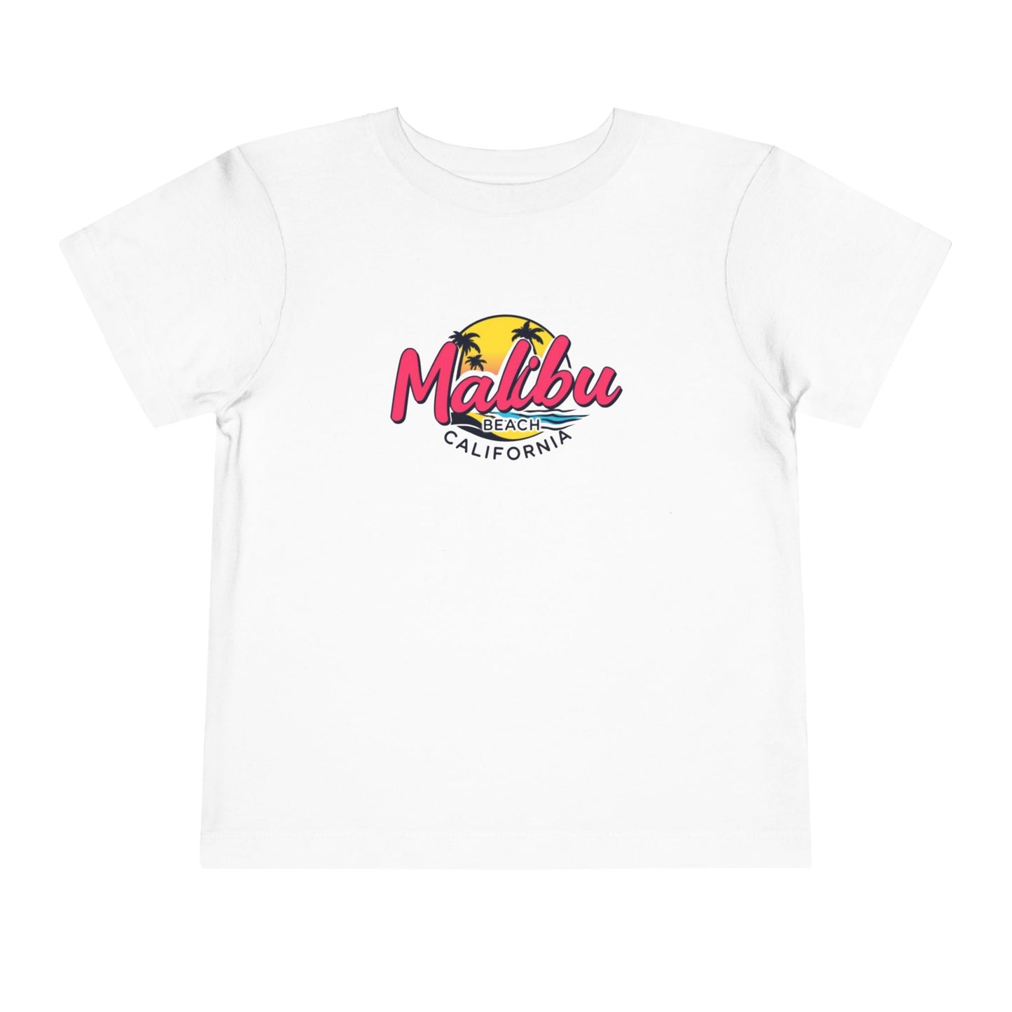 Retro Malibu Unisex Toddler Short Sleeve Tee