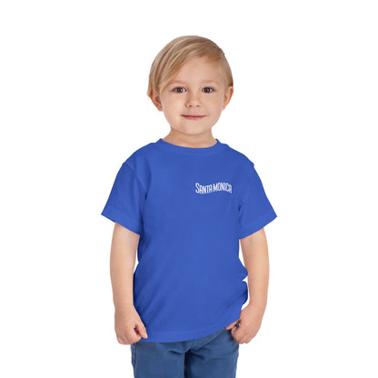 Vibrant Santa Monica Unisex Toddler Short Sleeve Tee
