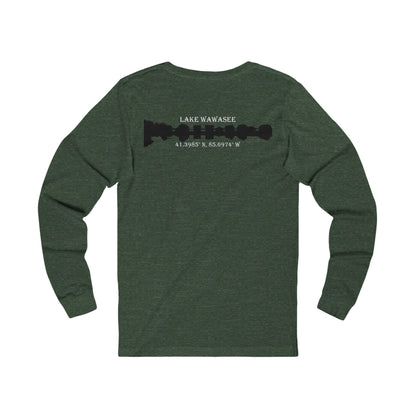Latitudes Lake Wawasee Unisex Jersey Long Sleeve Tee