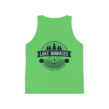 Vintage Lake Wawasee Unisex Kids Jersey Tank Top