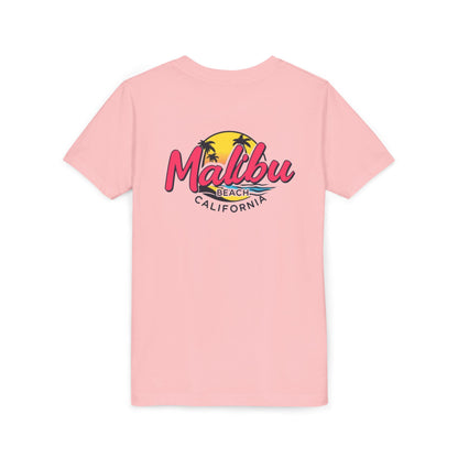 Retro Malibu Unisex Youth Short Sleeve Tee