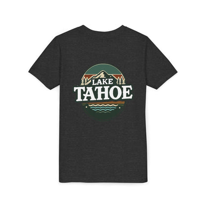 Vintage Lake Tahoe Unisex Youth Short Sleeve Tee