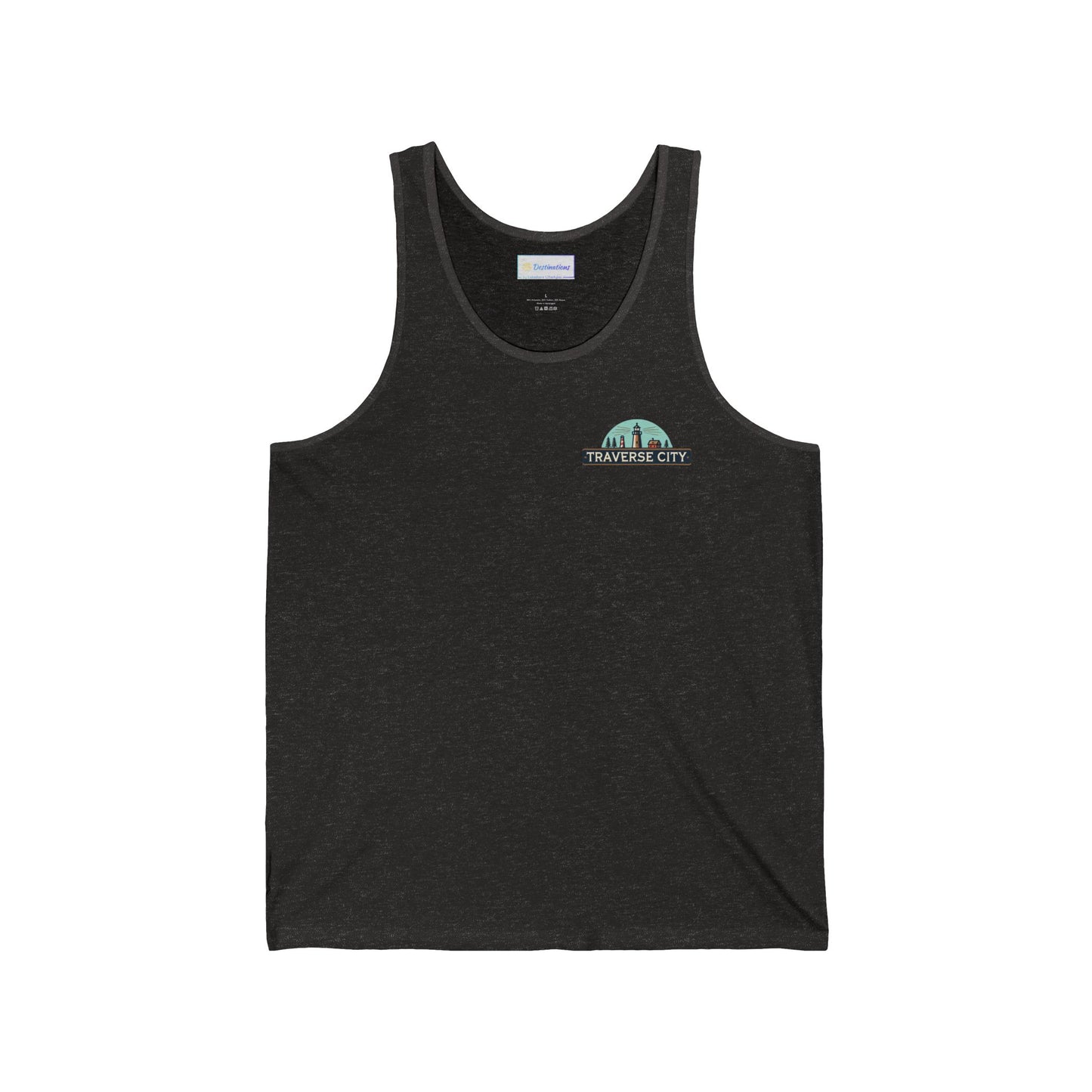 Vintage Traverse City Unisex Jersey Tank