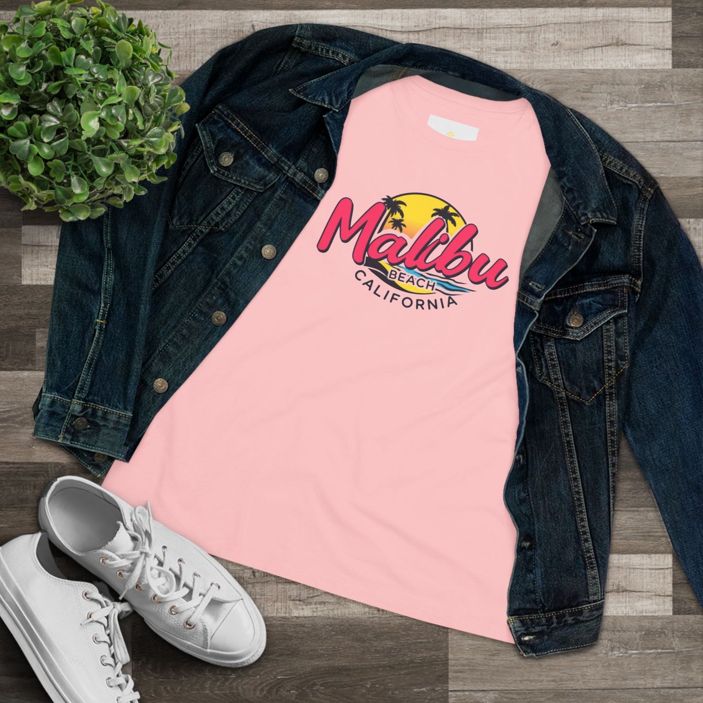 Retro Malibu Women's Cotton Tee