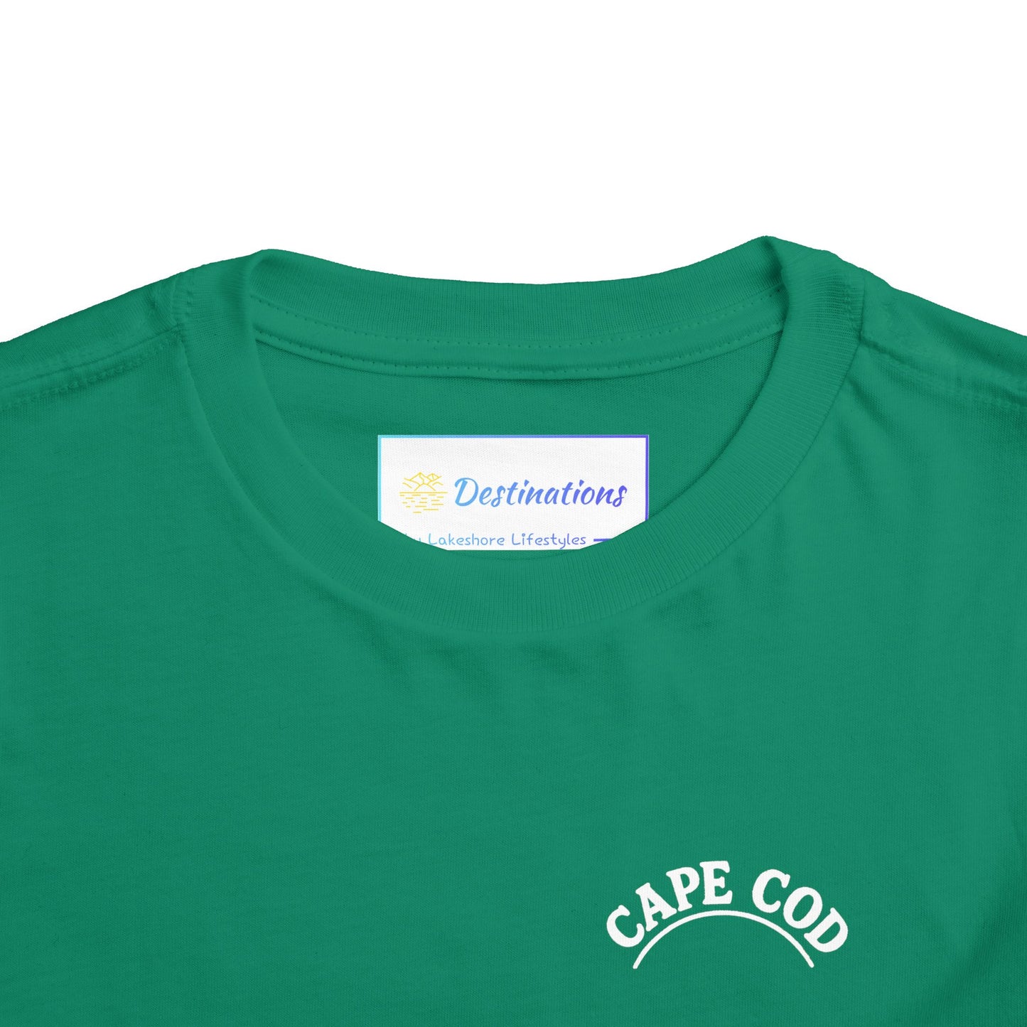 Rustic Cape Cod Unisex Toddler Short Sleeve Tee