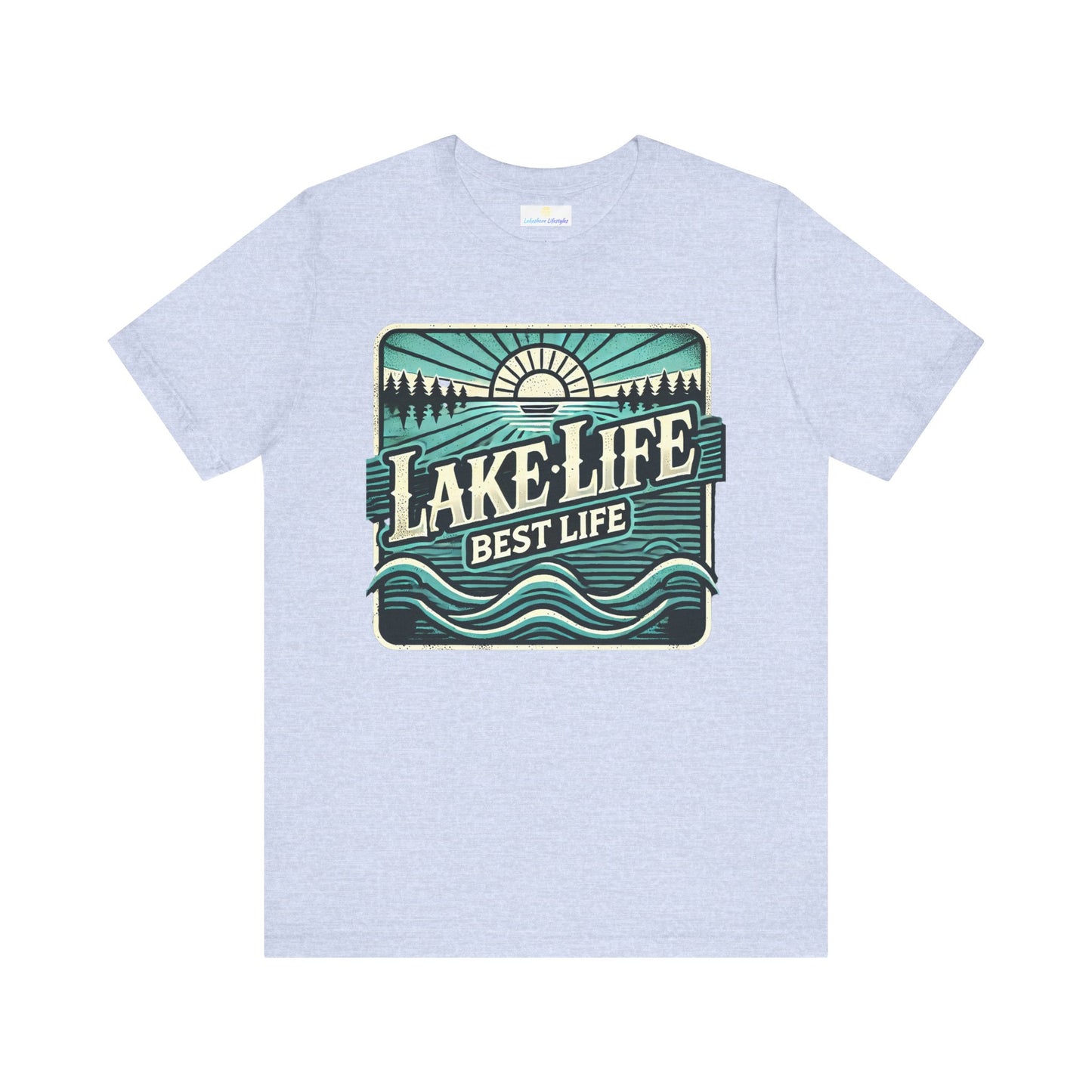 Lake Life Best Life Jersey Short Sleeve Tee