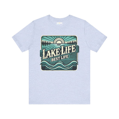 Lake Life Best Life Jersey Short Sleeve Tee