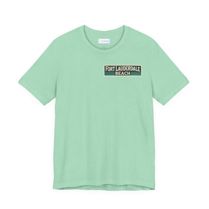 Vintage Fort Lauderdale Unisex Jersey Short Sleeve Tee