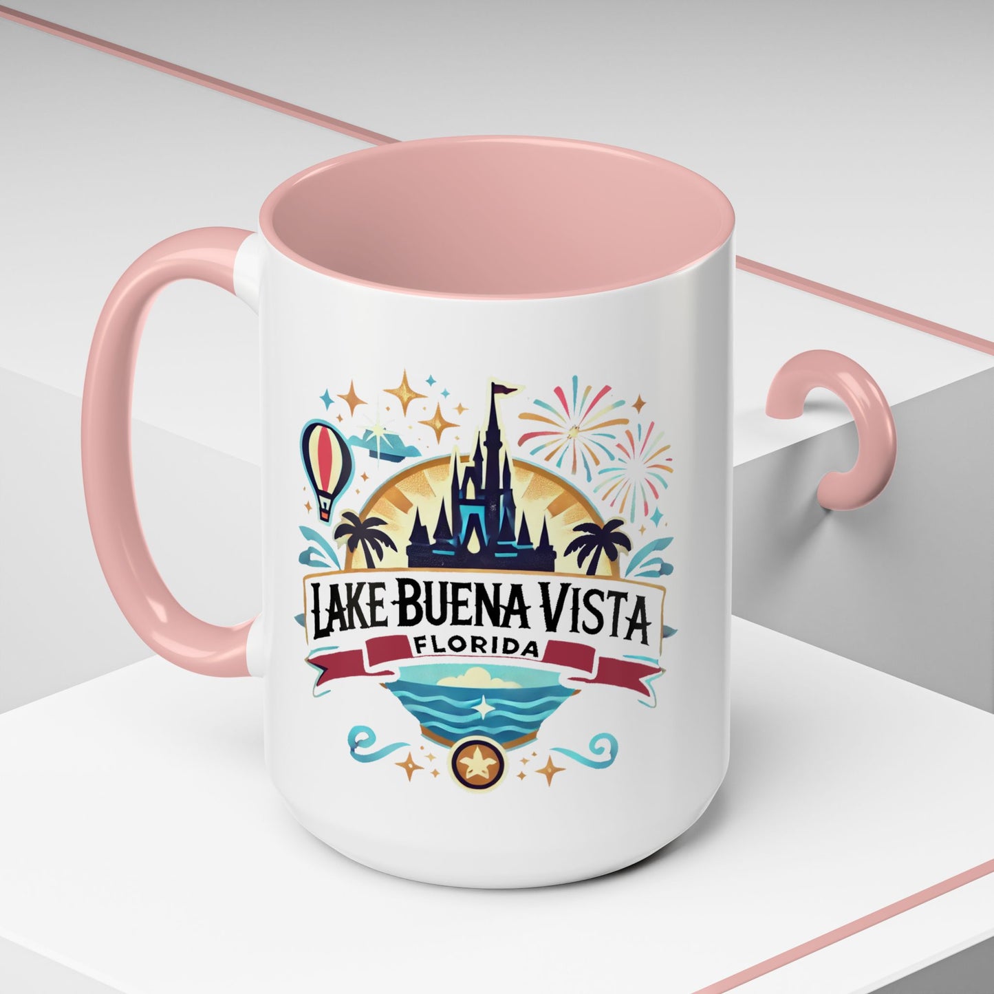 Adventurous Lake Buena Vista Accent Coffee Mug