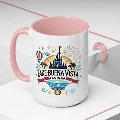 Adventurous Lake Buena Vista Accent Coffee Mug