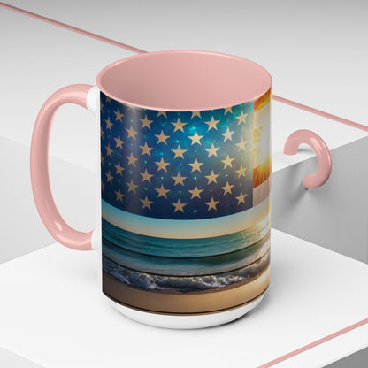 Memorial Accent Coffee Mug