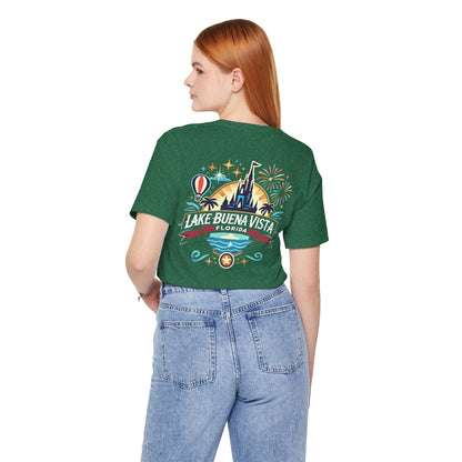 Adventurous Lake Buena Vista Unisex Jersey Short Sleeve Tee
