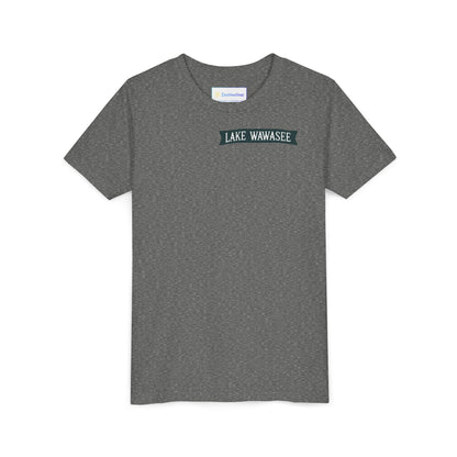 Vintage Lake Wawasee Unisex Youth Short Sleeve Tee