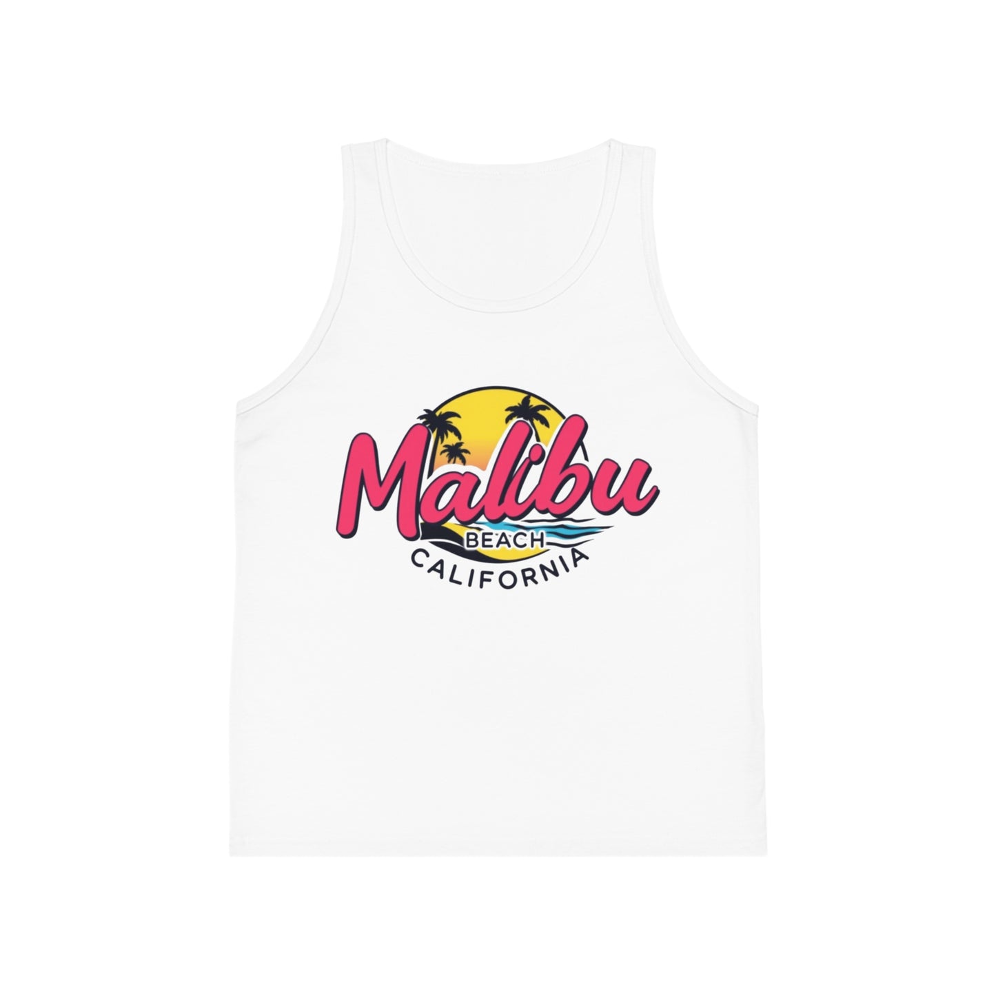 Retro Malibu Unisex Kids Jersey Tank Top